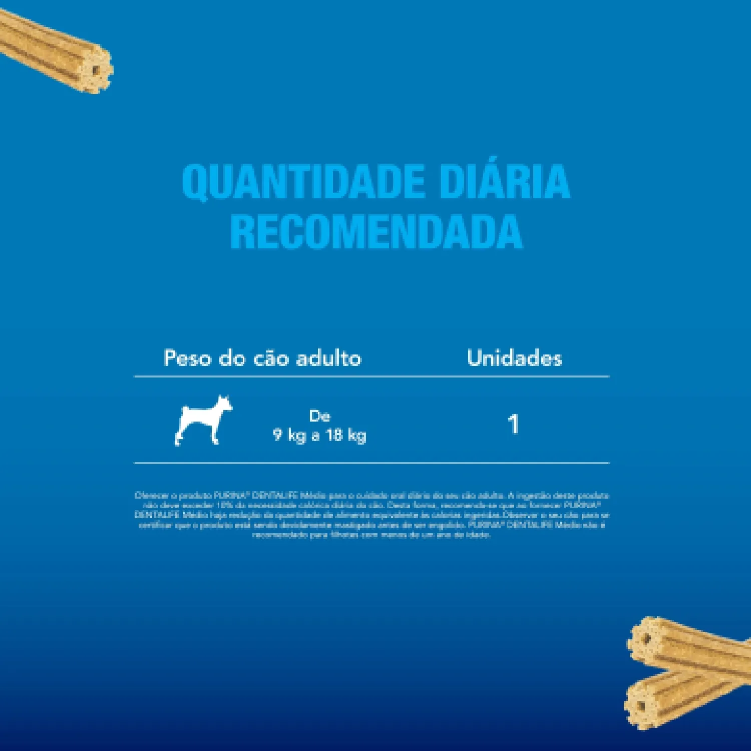 Petisco DentaLife Caes Adultos Medios quantidade diaria-04